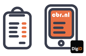 Afbeelding gezondheidsverklaring en DigiD voor CBR